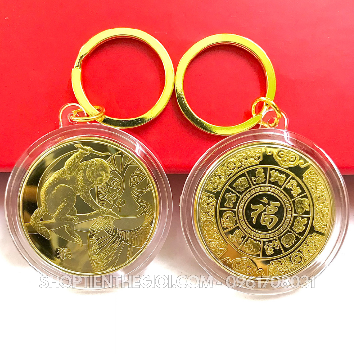 Móc Khóa 12 Con Giáp Tuổi Thân - Khỉ